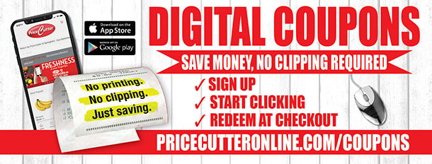 Digital Coupons -- Save Money, No Clipping Required
